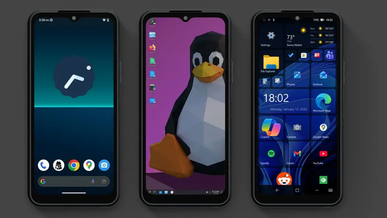 ثلاثة أنظمة تشغيل.. NexPhone تطلق هاتفاً ذكياً بمواصفات تقنية غير مسبوقة عالمياً